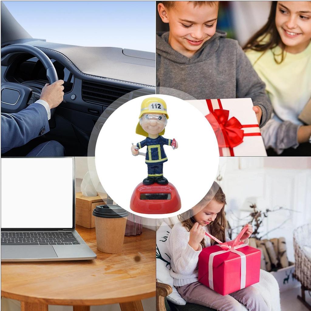 Солнечная - Танцующая фигурка, Танцующая игрушечная кукла, Кукла для приборной панели, Подходит для стола, подоконника, украшения приборной панели автомобиля