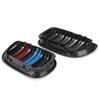 Front Kidney Hood Grille Grill For BMW E46 3 Series 4 Door 2002-2005 M-Color