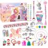 2026 Christmas Advent Calendar Gift Box Mermaid Jewelry Hairpin 24Days Countdown Calendar New Year Christmas Gifts