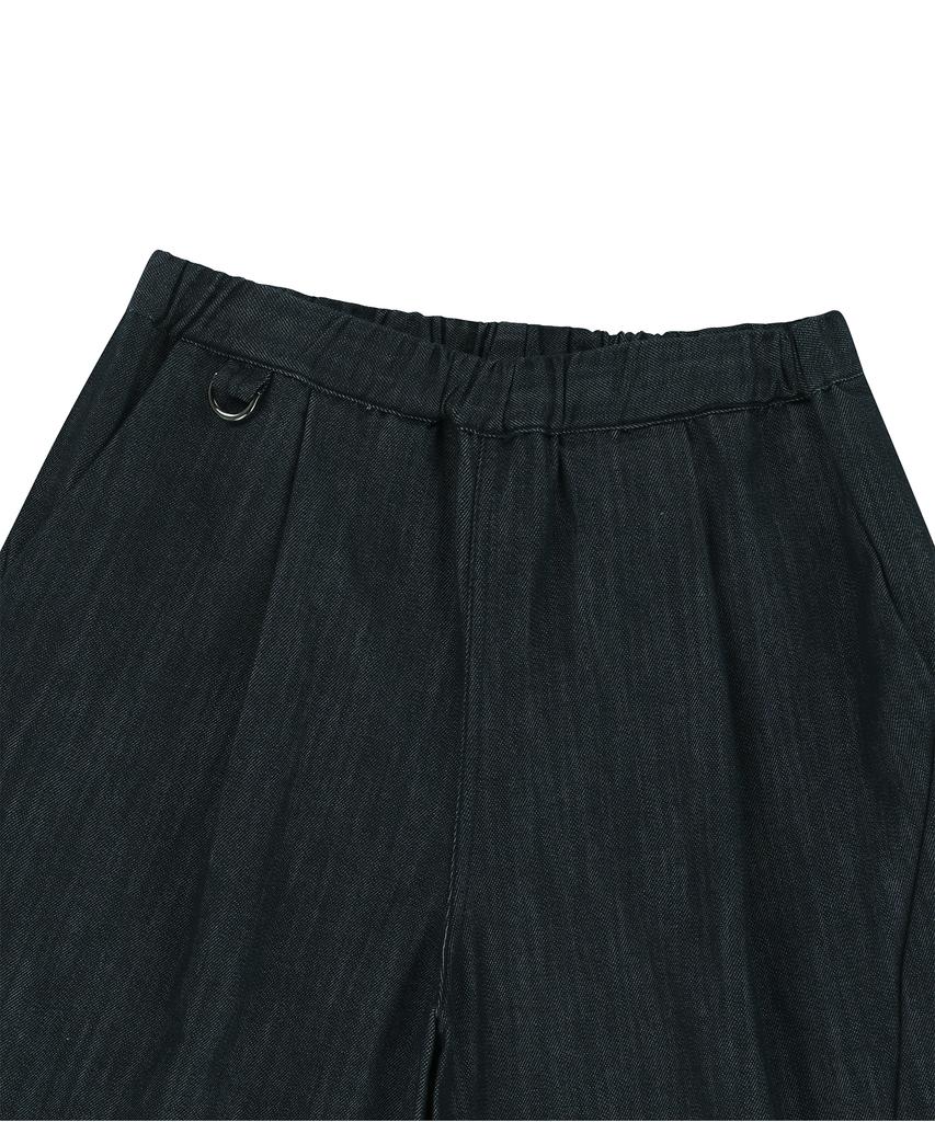 ENDOOR Curved Volume Washed Shorts (Indigo Blue)
