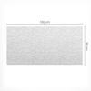 Protective Mat Desk Pad Table Top Brick Wall Retro 100x50 cm