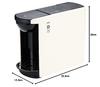 UCC Drip Pod Single-Serve Coffee Machine, Capsule Type, DP3, 700ml, White