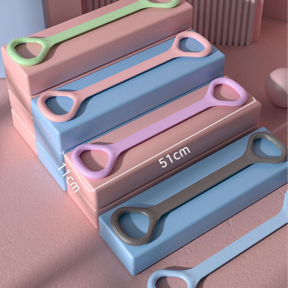 Muscle Stretching Yoga Elastic Band Tensile Tape Fitness Resistance Bands  Yoga