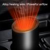 Car Heater And Defroster 12V/24V Portable Air Heater for Quick Warm-Up Universal Vehicle Interior Warmer