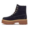 Timberland Водонепроницаемые теплые прочные амортизирующие короткие уличные ботинки женские ботинки синего цвета A62PVW