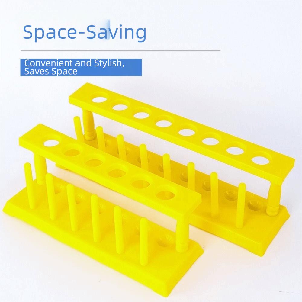 PP Material Test Tube Rack Detachable Pillar Lab Tube Holder Test Tube Support Rack For School