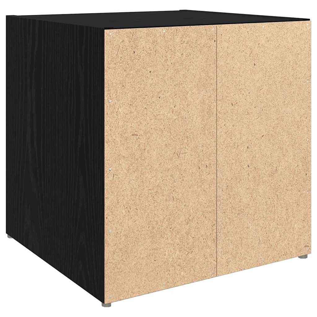 TV Cabinet Set 2 pcs 37 x 35 x 37.5 cm Black Particleboard