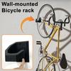 Wall Mount Bicycle Rack Heavy Duty Vertical Bike Wall Hanger Space Saving Home Garage Apartment Mountain Road Bicycle Wall Storage Rack