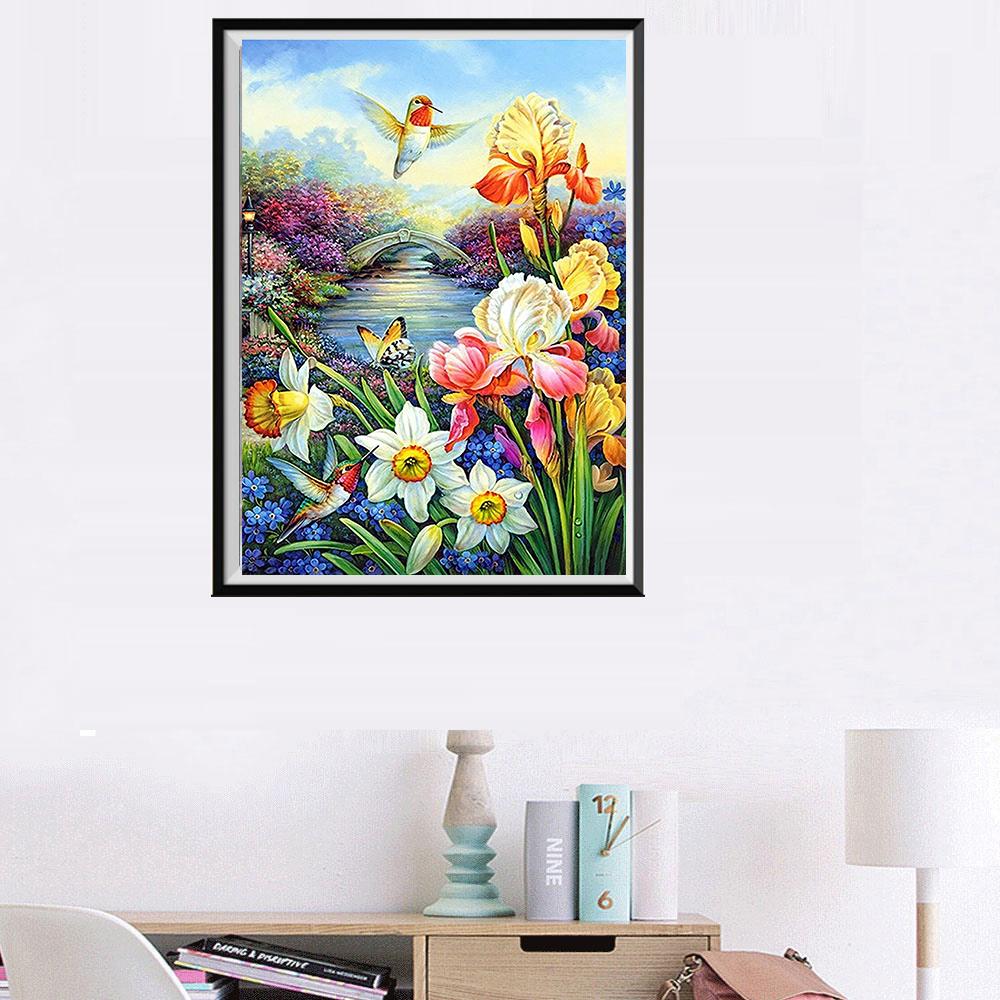 Животное Птица серии 5D алмазная живопись полный алмаз олень вышивка крестиком мозаика лошадь Diy цветок алмазная вышивка украшение дома