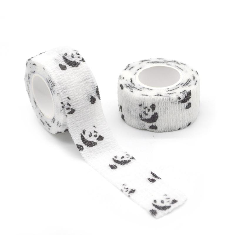 Finger Guard Bandage Writing Printed Medical Self-Adhesive Bandage Sports Tape Non-Woven Elastic Pet Tattoo 4M Bandage
