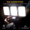 4.5W Pocket Photography Lamp Bi Color LED Light Portable Vlog Light 3000K 9900K Color Temperature Dimmable with 2000mAh