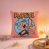 Стильная наволочка Popeye the Sailorful Удобная Прочная Наволочка для Подушки Многоцелевая для Дома Офиса Автомобиля Дивана