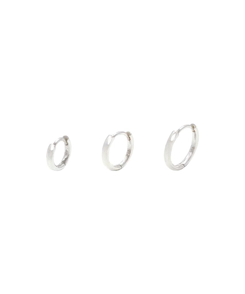 Серьги Aphrose Pure Circle с застежкой-щелчком