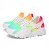 Женская обувь Радужные цвета Кроссовки на танкетке Женские женские Вулканизированные туфли Дышащие Комфортные Повседневные женские туфли Tenis Feminino