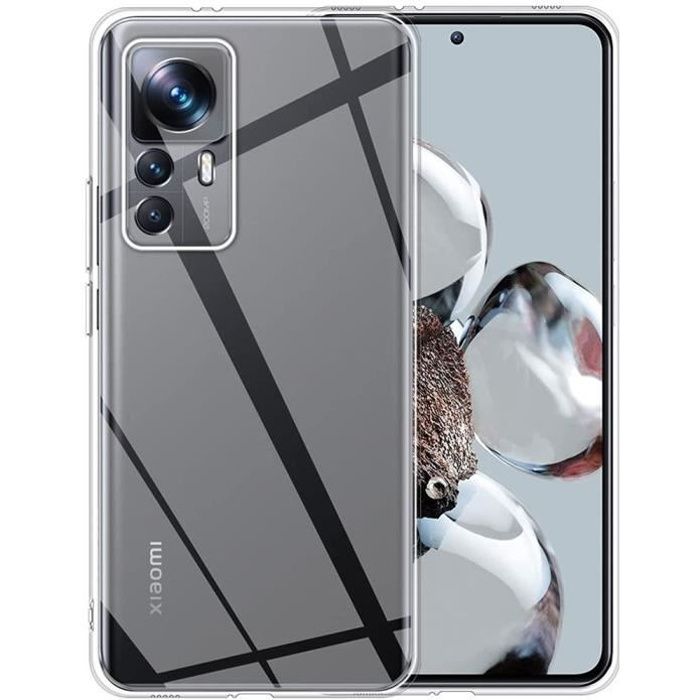 Защитный чехол - E.F.CONNECTION - для Xiaomi 12T Pro - Прозрачный - Ультратонкий - Ударопрочный