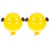 Whistle Three-Tone Portable Whistles for Outdoor Use Abs Orange Ultrasonic Waves 2Pcs