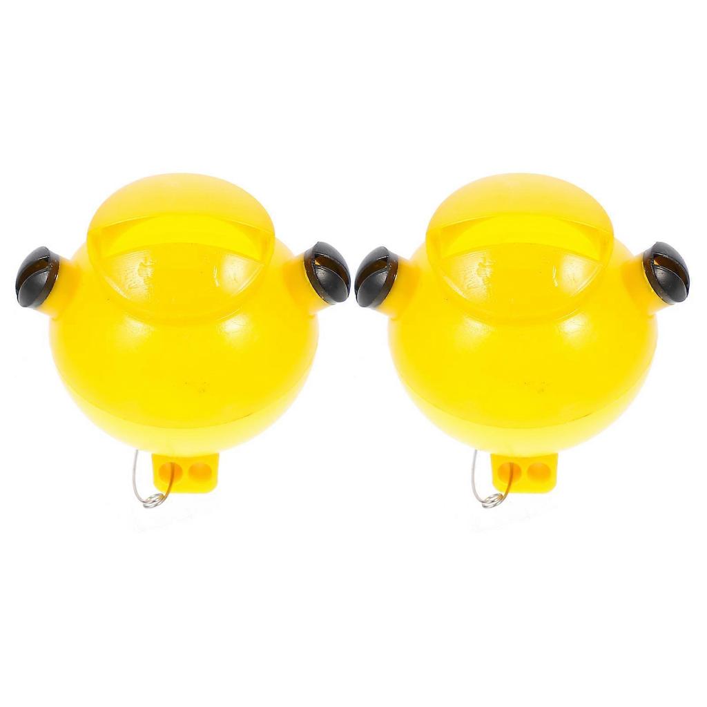 Whistle Three-Tone Portable Whistles for Outdoor Use Abs Orange Ultrasonic Waves 2Pcs