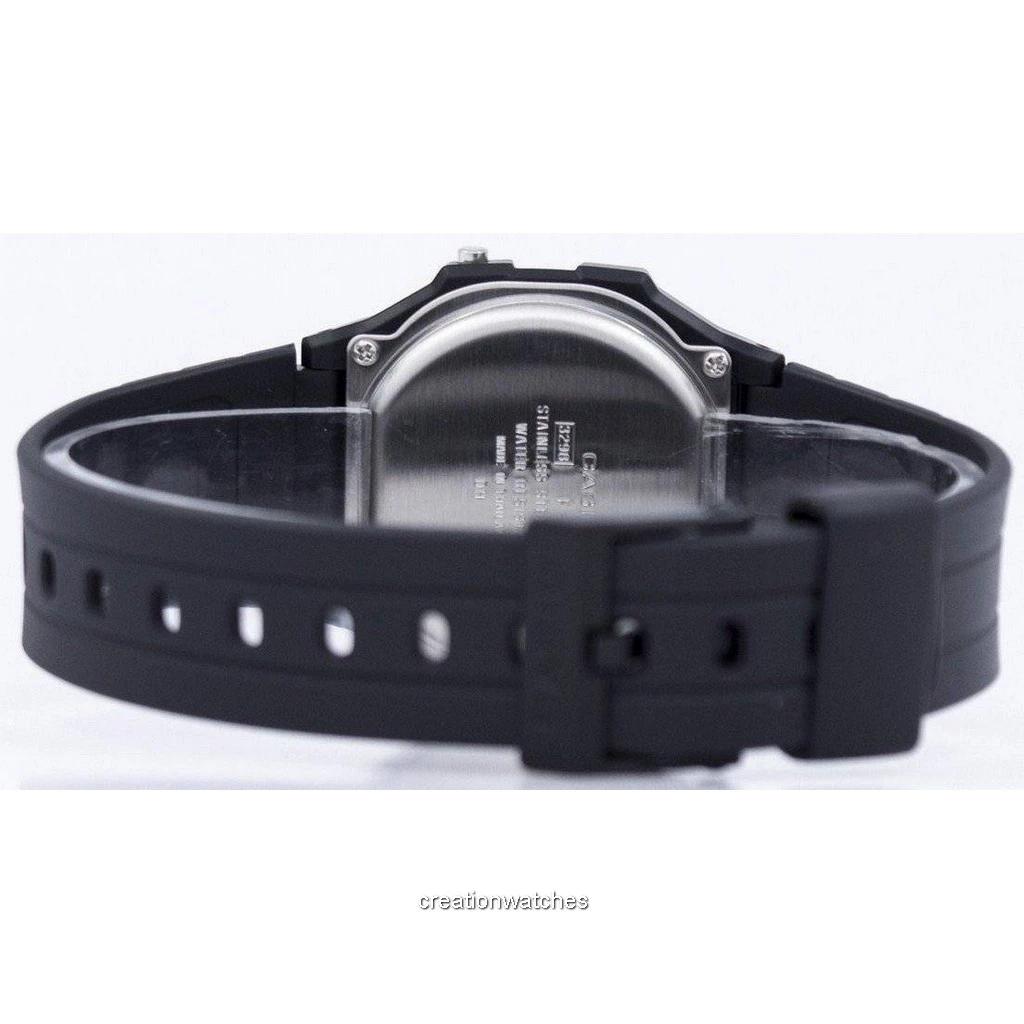 Casio Цифровой кварцевый будильник с подсветкой F-105W-1ADF F105W-1ADF Мужские часы