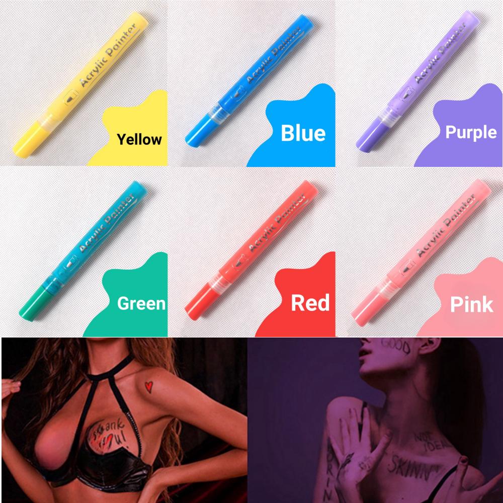 Ручка для рисования тела, БДСМ, см, флирт, граффити, стираемая ручка, моющаяся тренировочная татуировка, письмо, секс-игрушка для взрослых, реквизит