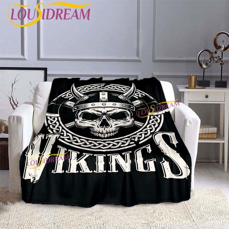 Одеяло викингов, пододеяльник для дивана, дорожное постельное белье, фланелевое одеяло, покрывало