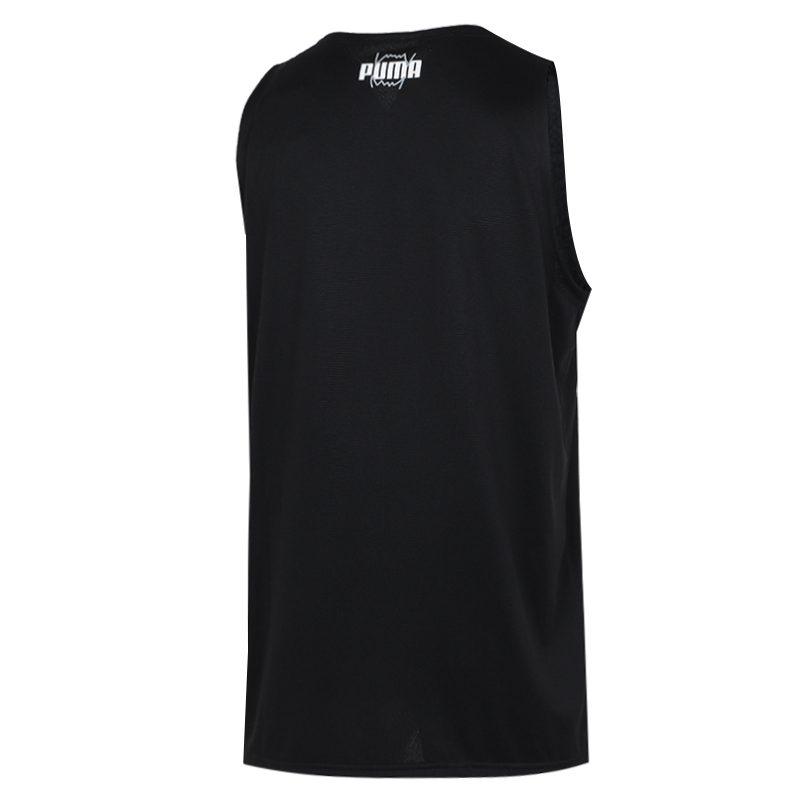 PUMA Tank Tops Men's Black Crew Neck Moderate Other 670833-02