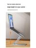 Rotatable Laptop Cooling Stand Tray - Portable Desktop Riser & Vertical Office Lift for Gaming