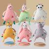 Gifts Baby Early Education Doll Infant Comforter Souptoys Baby Gift Plush Toys Exercise Baby's Grasp Ability Soft and Skin-friendly