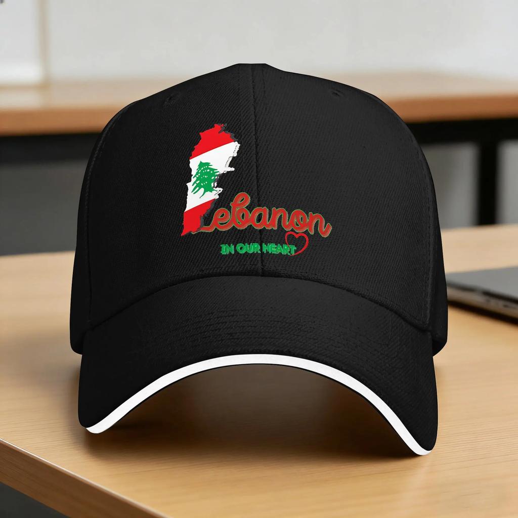 Lebanon In Arabic Baseball Cap Yk Cool Trucker Hat Summer Unisex Women Outdoor Gym Baseball Caps