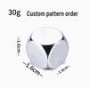Food Fun Stainless Steel Decision Dice - Perfect Couple Date or Indecisiveness Gift