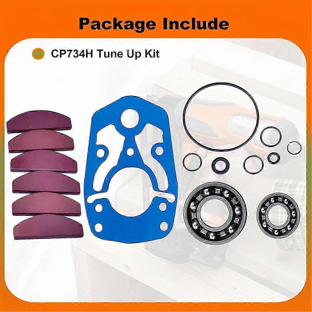 CP734H Tune Up Kit CA147716 KF131274 CA147020 for Pneumatic CP734H-jg