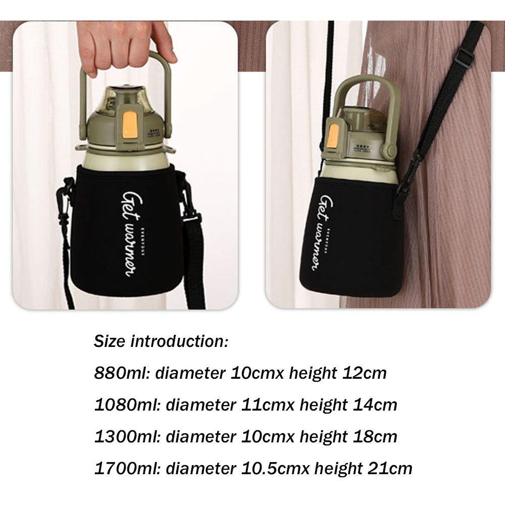 Sport Pouch With Strap Portable Vacuum Cup Sleeve Cup Sleeve Water Bottle Case Water Bottle Cover