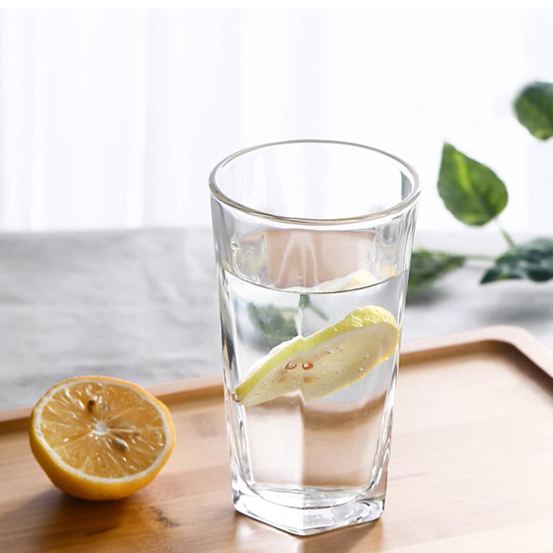 270ml/300ml/370ml Creative Juice Cup Thick Bottomed Wine Glass Drinkware Classic Whiskey Cocktail Beer Glasses Trendy Glassware