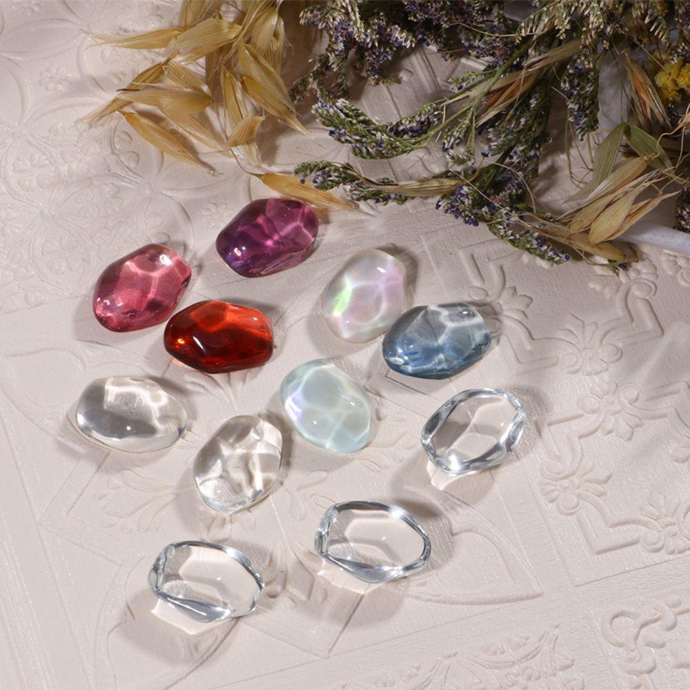 Card Round Shape Glass Color Card Nail Polish Gel Display Tablet Nail Color Showing Nail Art Tool