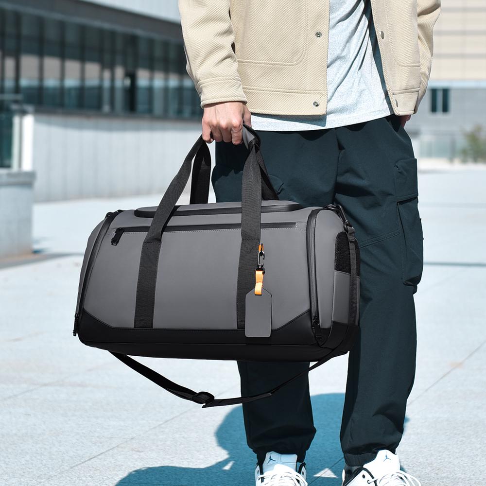 Large Capacity Travel Duffel Bag Durable Oxford Spacious & Stylish Overnight Sports Travel Bag with Multiple Compartments
