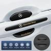 CQK1 Car Door Handle Protector Bowl Anti Scratch Reflective Sticker For Mercedes Benz   A C E   CLA180 GLB200 GLC300  CLS GLA E Class