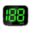 Автомобильный GPS HUD с большим шрифтом цифровой спидометр скорость в реальном времени дисплей цифровой измеритель скорости датчик лобовое стекло проектор автоэлектроника