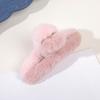 Plush Hair Clip Faux F-ur Hair Claws For Women Combs Clamps Autumn Winter Hairpins Fashion Hairgrips Hair Accessories