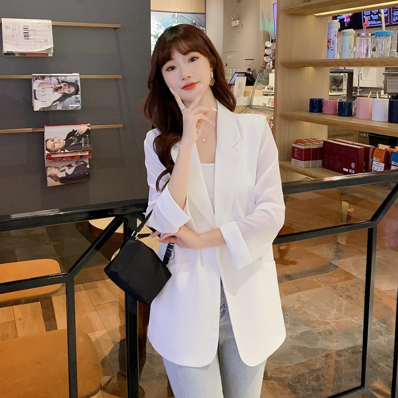 Маленький пиджак женский тонкий дизайн sense ниша 2024 лето новый интернет знаменитость маленький повседневный шифоновый костюм