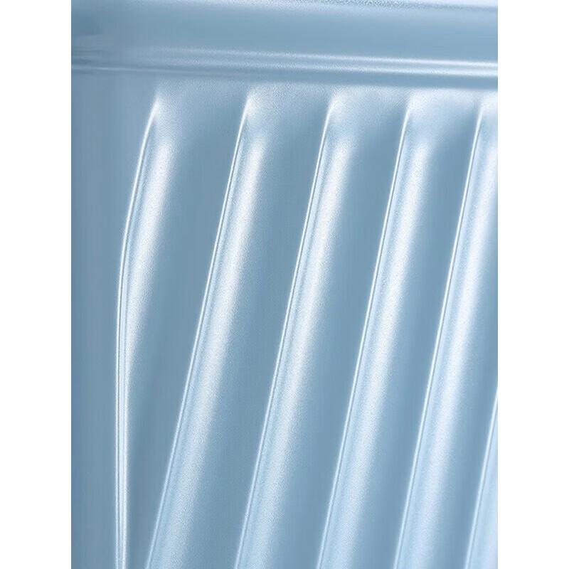 Diplomat Haze Blue Frosted 20-inch Spinner Luggage