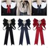 Bow Tie for Women Ladies Necktie Bowknot Bowtie Formal Clothes Decoration Elegant Rhinestone Girls