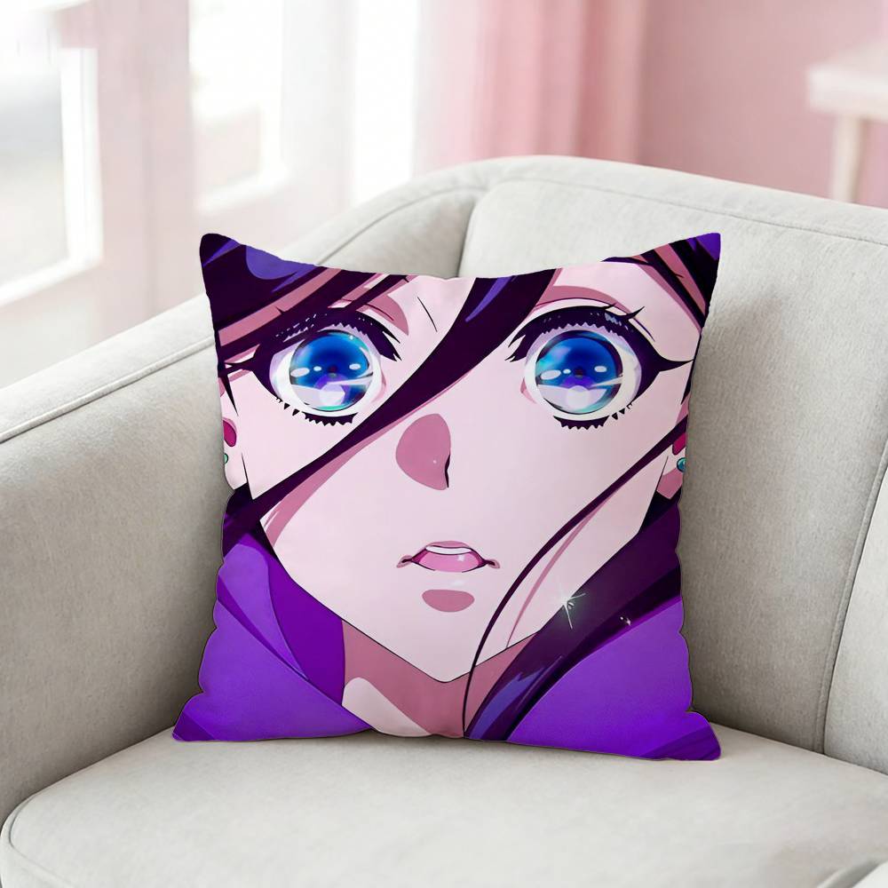 Fashion ZZenshu Anime Pillow Case for Sofa Living Room Home office Decor Protective Cover