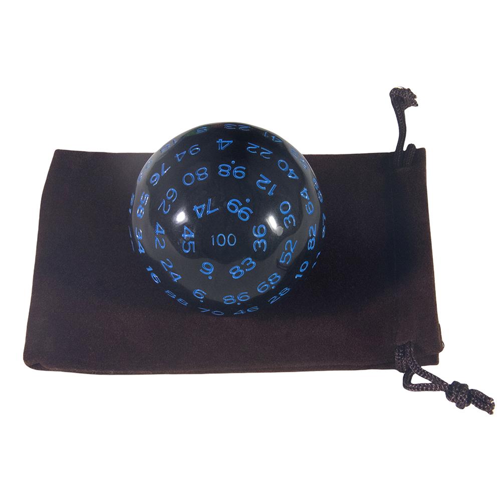D100 Dice DND Многогранные игральные кости с сумкой для ролевой игры DND