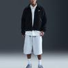 Nike Куртка-коуч шерпа Club FW25 Therma-FIT свободного кроя с буквами и длинным рукавом, флисовая, унисекс HV1430-010
