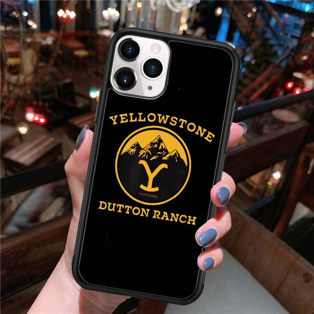 Y-Yellowstone D-Dutton R-Ranch Logo Phone Case For IPhone 16 Pro Max 15 14 Plus 14 13 12 11 17 PC+TPU Cases Back Cover