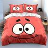 Smiling cartoon face pattern. Bedding sets Duvet cover sets Duvet covers Pillowcases(1 * Duvet Cover 2 * Pillowcases without duvet insert)