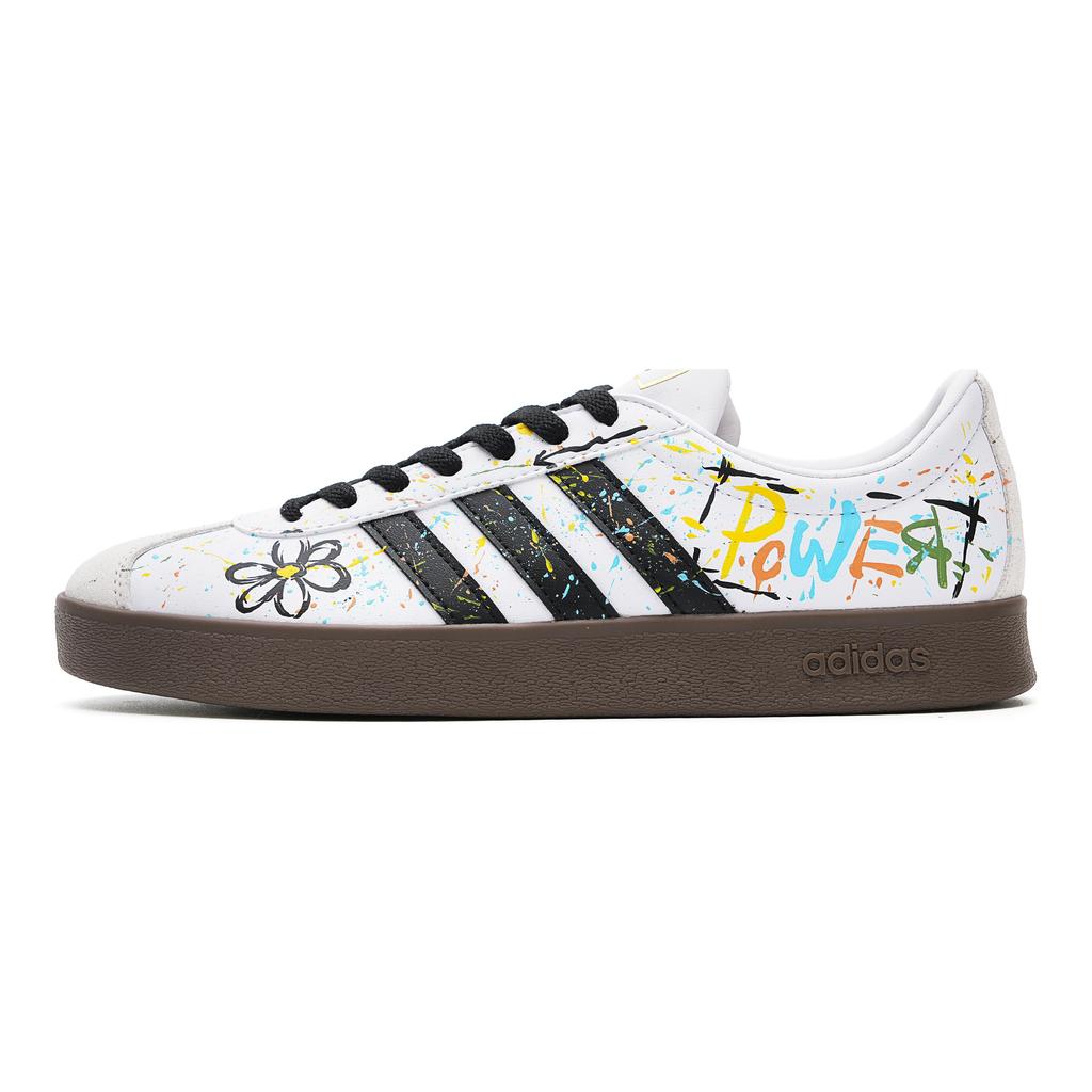 Adidas Neo VL Court 2.0 Low top Skateboard Shoes Unisex White Gray ID6015(Team277-S-BOX)