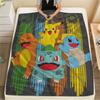 Pokémon2 Flannel Blanket, High quality Comfortable for All Seasons, Home Decor, Warmth and Comfort