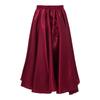 Kids Girls Stylish Dance Clothing Elastic Waistband Large Swing Loose Half-length Skirt