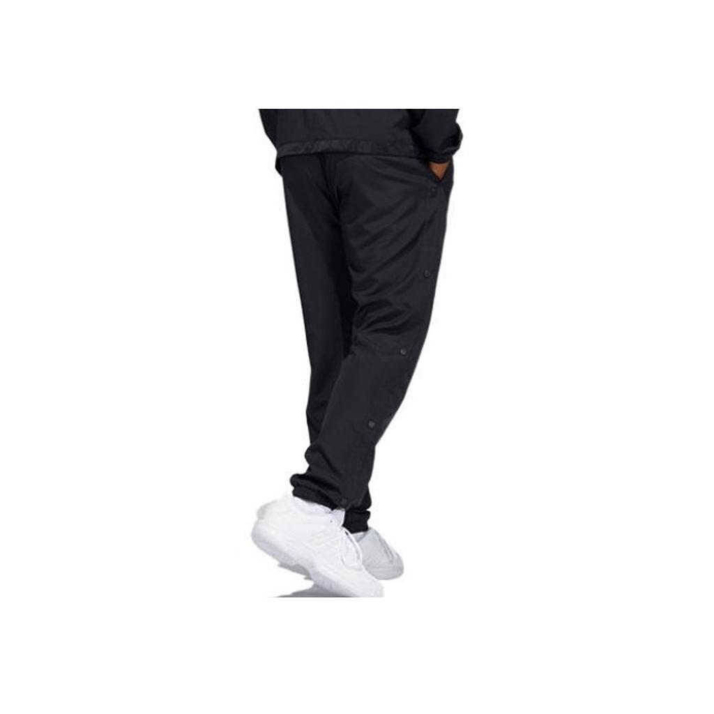 Adidas Originals Trefoil однотонные повседневные баскетбольные брюки мужские черные HF4198