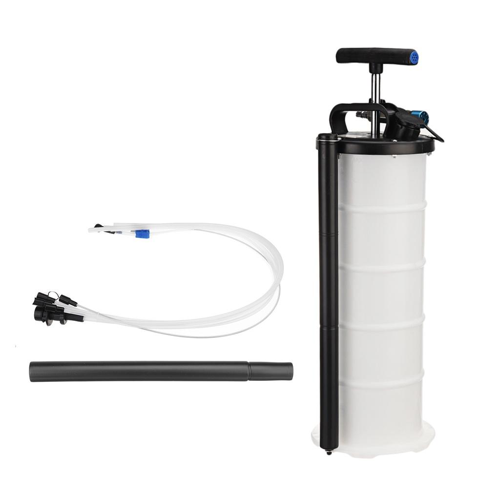 7L Manual/Pneumatic Fluid Extractor Oil Transfer Pump Engine Diesel Fuel Tank Car Truck Boat Portable Vacuum Fluid Extractor Kit
